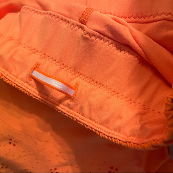 Lululemon skirt Vibrant orange skort skirt shorts run shorts jogging shorts Med - Picture 6 of 7
